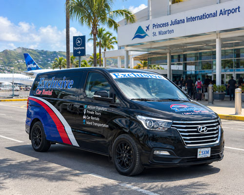 exclusive car rental sxm